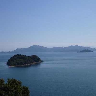 Small islands in a calm sea